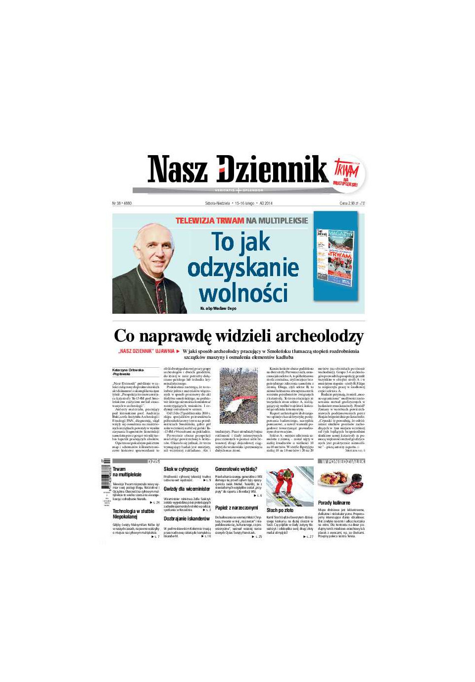 Nasz Dziennik z dnia 15.02.2014 wydanie PDF