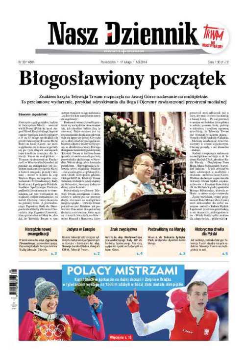 Nasz Dziennik z dnia 17.02.2014 wydanie PDF