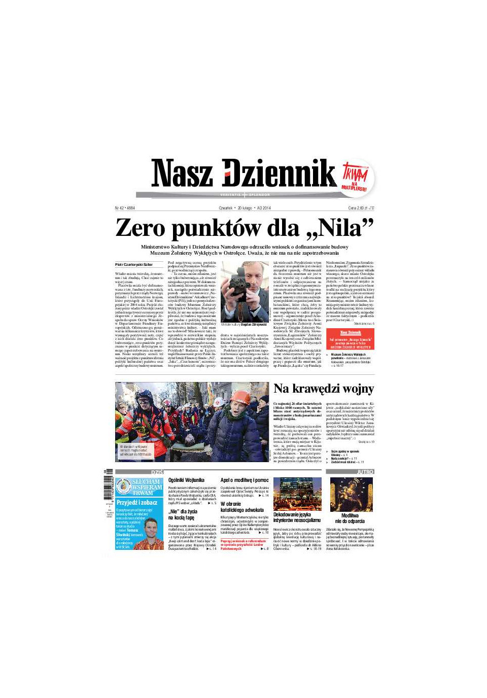 Nasz Dziennik z dnia 20.02.2014 wydanie PDF