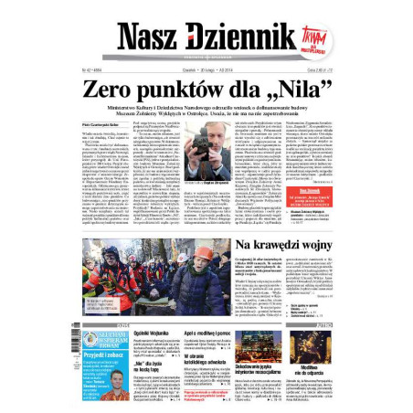 Nasz Dziennik z dnia 20.02.2014 wydanie PDF