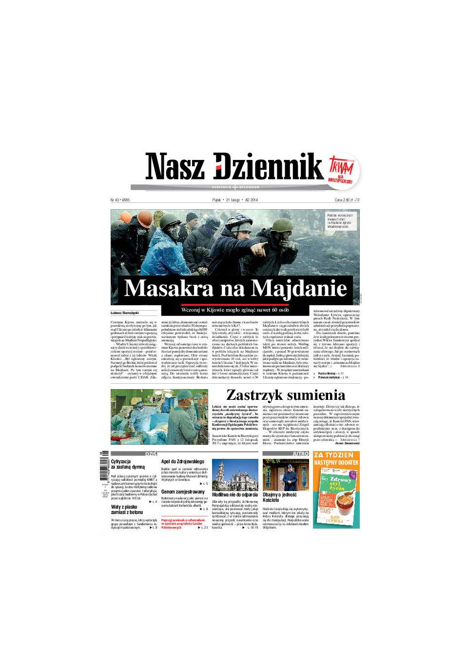 Nasz Dziennik z dnia 21.02.2014 wydanie PDF