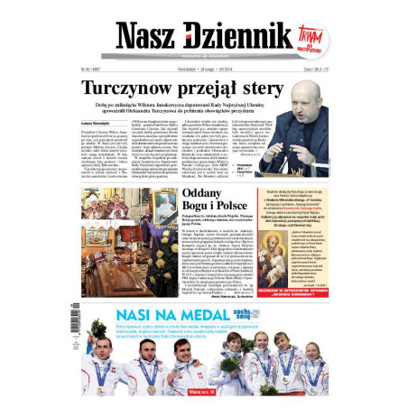 Nasz Dziennik z dnia 24.02.2014 wydanie PDF
