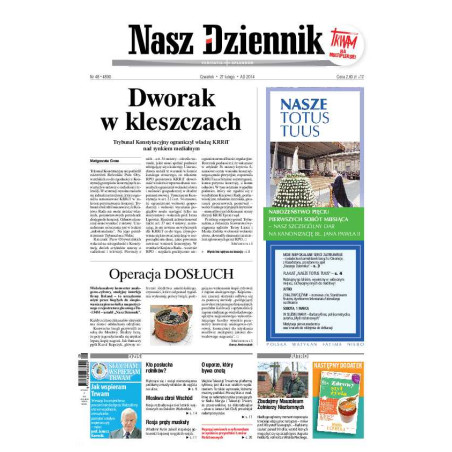 Nasz Dziennik z dnia 27.02.2014 wydanie PDF