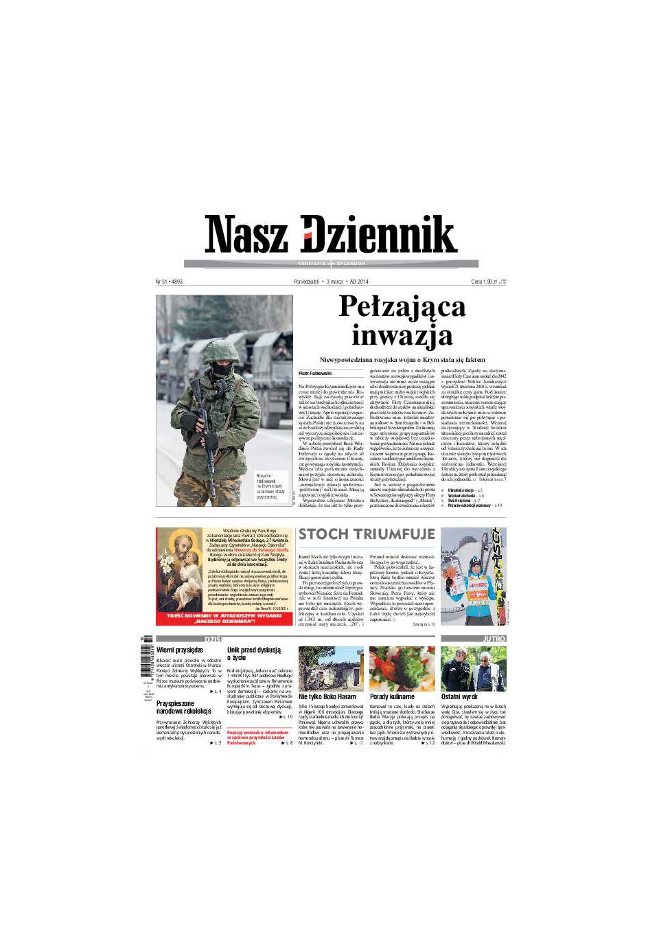 Nasz Dziennik z dnia 03.03.2014 wydanie PDF