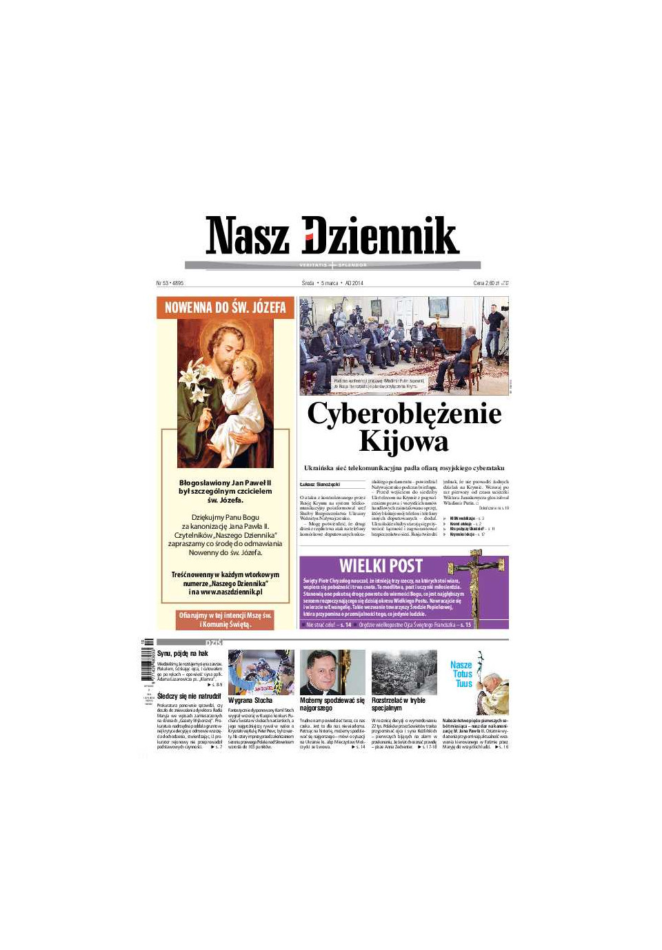 Nasz Dziennik z dnia 05.03.2014 wydanie PDF
