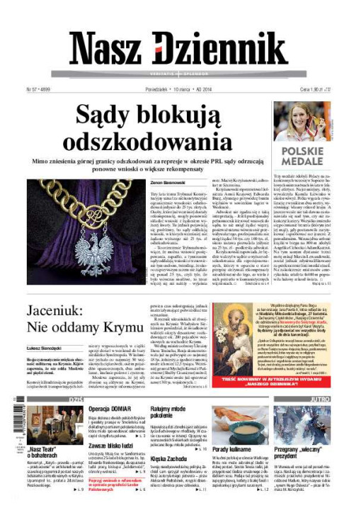 Nasz Dziennik z dnia 10.03.2014 wydanie PDF