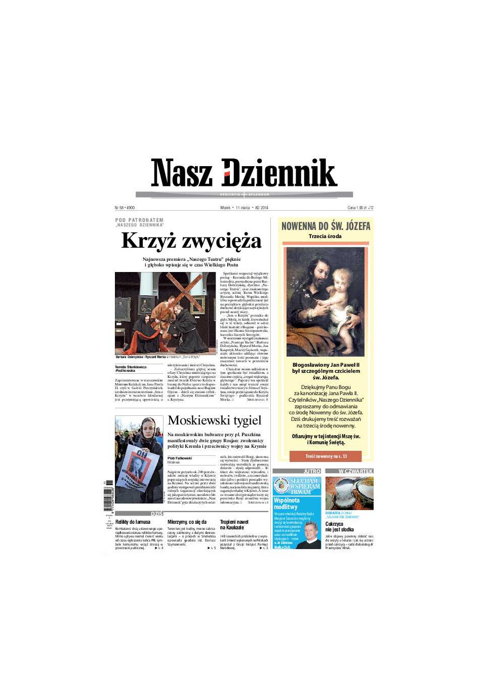 Nasz Dziennik z dnia 11.03.2014 wydanie PDF