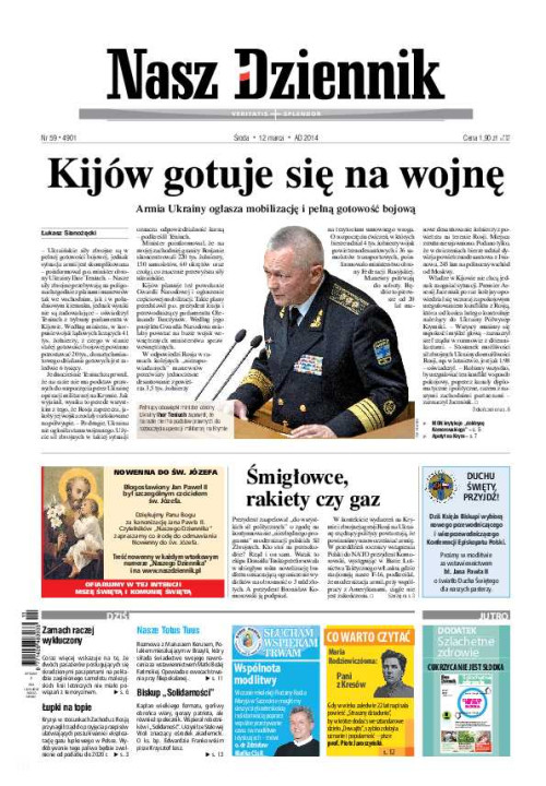 Nasz Dziennik z dnia 12.03.2014 wydanie PDF