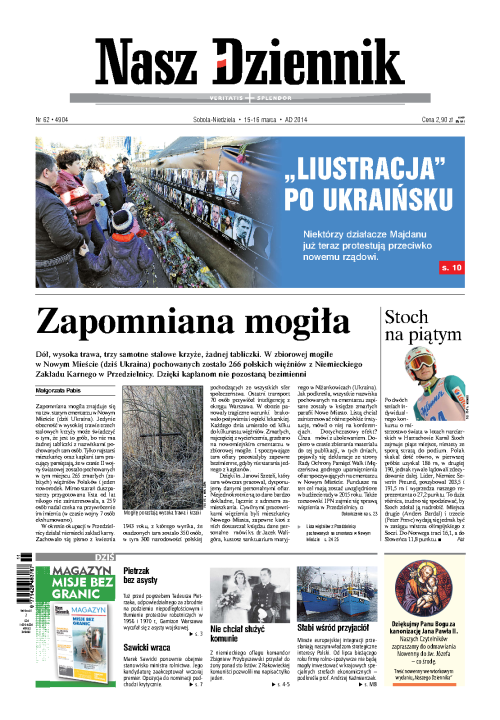 Nasz Dziennik z dnia 15.03.2014 wydanie PDF