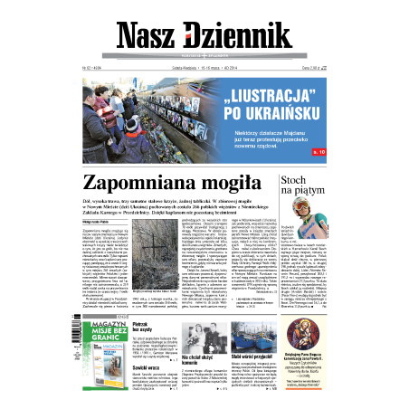 Nasz Dziennik z dnia 15.03.2014 wydanie PDF