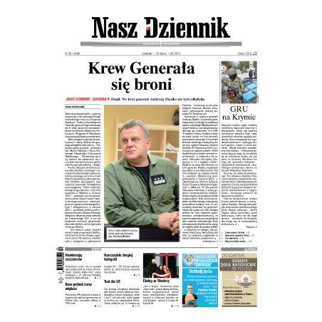Nasz Dziennik z dnia 20.03.2014 wydanie PDF