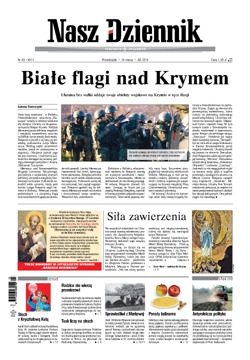 Nasz Dziennik z dnia 24.03.2014 wydanie PDF