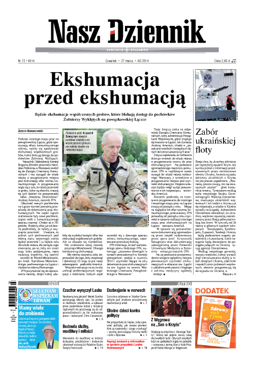 Nasz Dziennik z dnia 27.03.2014 wydanie PDF