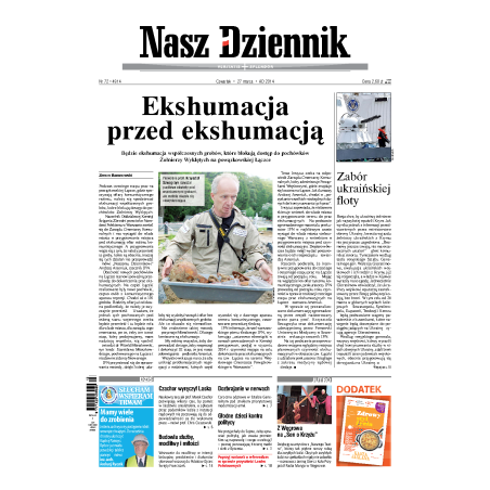 Nasz Dziennik z dnia 27.03.2014 wydanie PDF