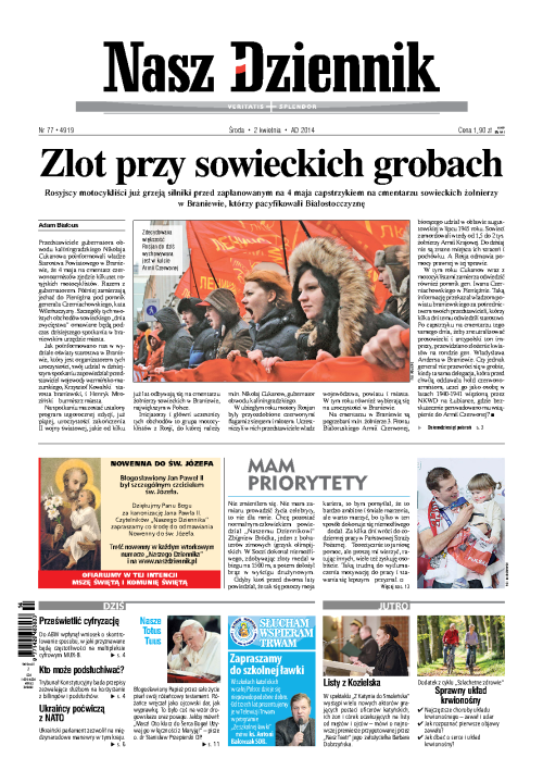 Nasz Dziennik z dnia 02.04.2014 wydanie PDF