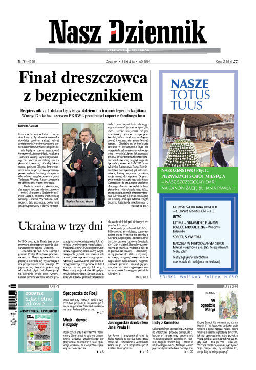 Nasz Dziennik z dnia 03.04.2014 wydanie PDF