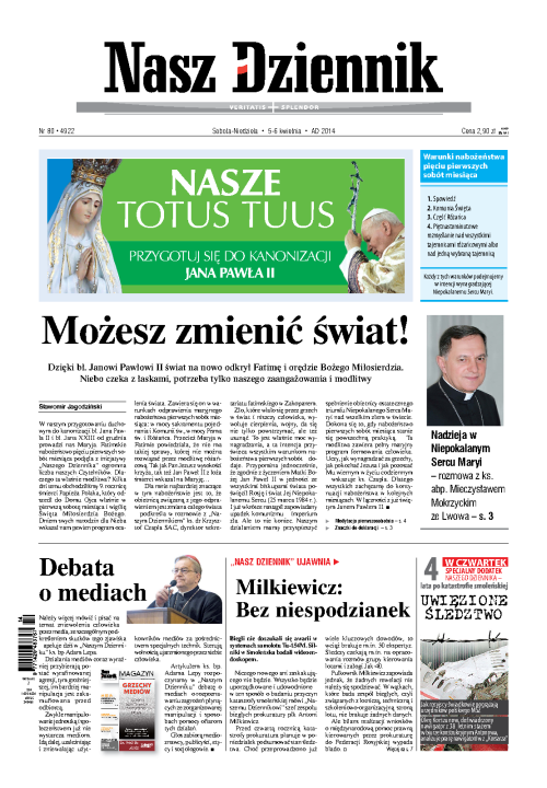 Nasz Dziennik z dnia 05.04.2014 wydanie PDF