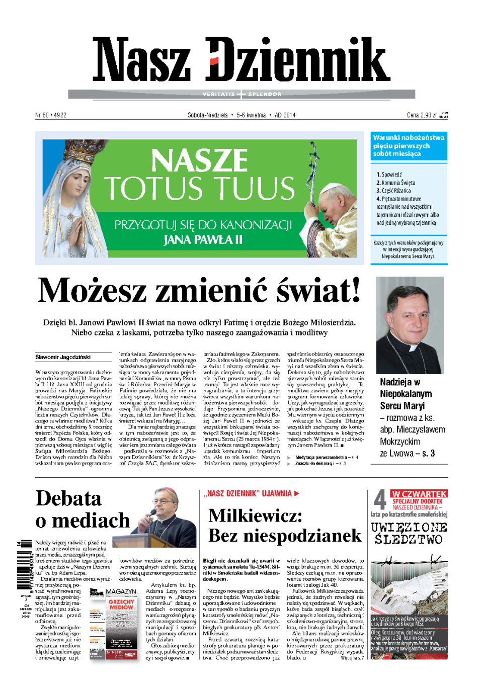 Nasz Dziennik z dnia 05.04.2014 wydanie PDF
