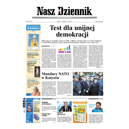 Nasz Dziennik z dnia 11.04.2014 wydanie PDF