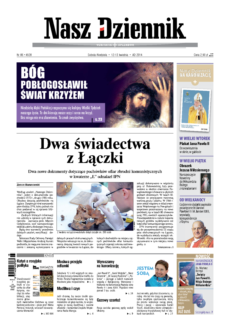 Nasz Dziennik z dnia 12.04.2014 wydanie PDF