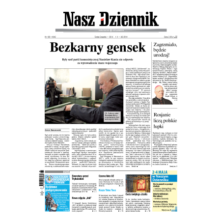 Nasz Dziennik z dnia 30.04.2014 wydanie PDF