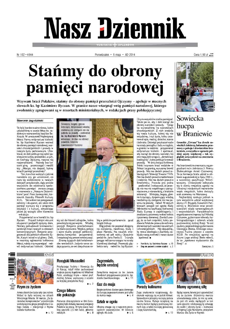Nasz Dziennik z dnia 05.05.2014 wydanie PDF