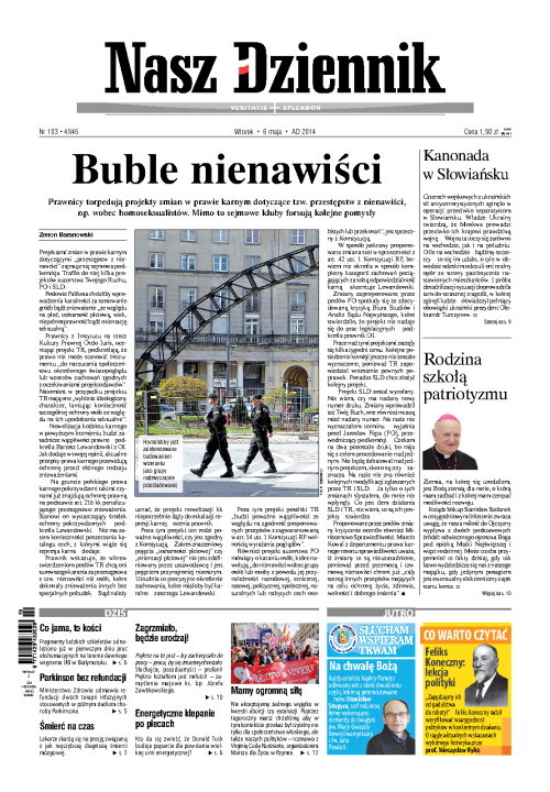 Nasz Dziennik z dnia 06.05.2014 wydanie PDF