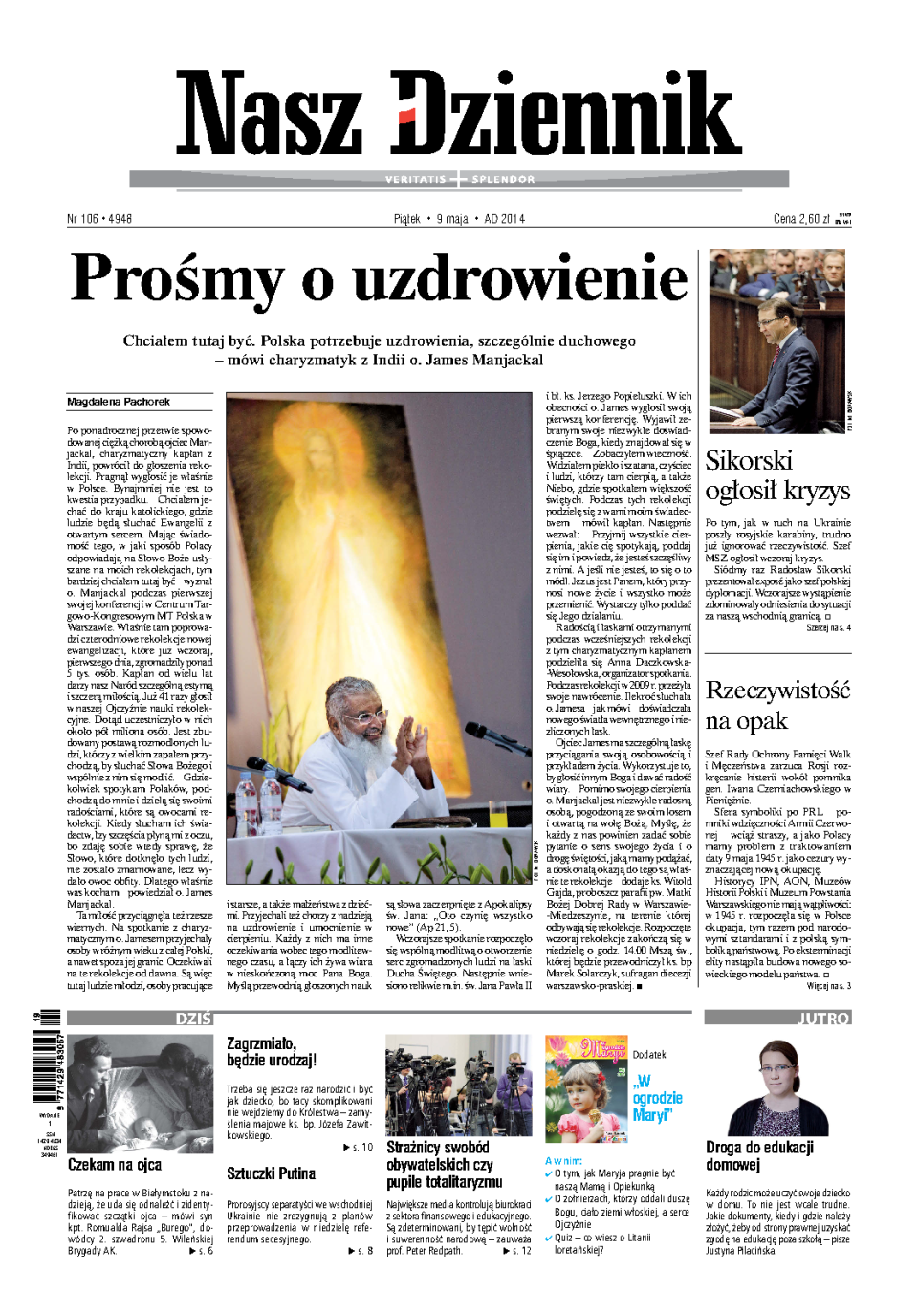Nasz Dziennik z dnia 09.05.2014 wydanie PDF