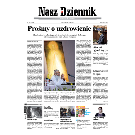 Nasz Dziennik z dnia 09.05.2014 wydanie PDF