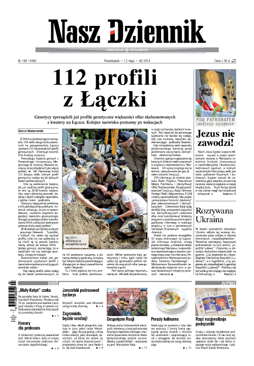 Nasz Dziennik z dnia 12.05.2014 wydanie PDF