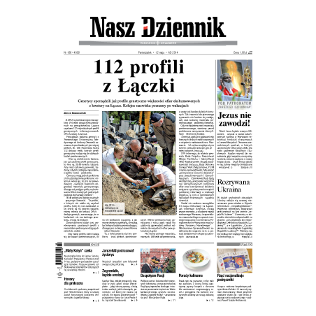 Nasz Dziennik z dnia 12.05.2014 wydanie PDF