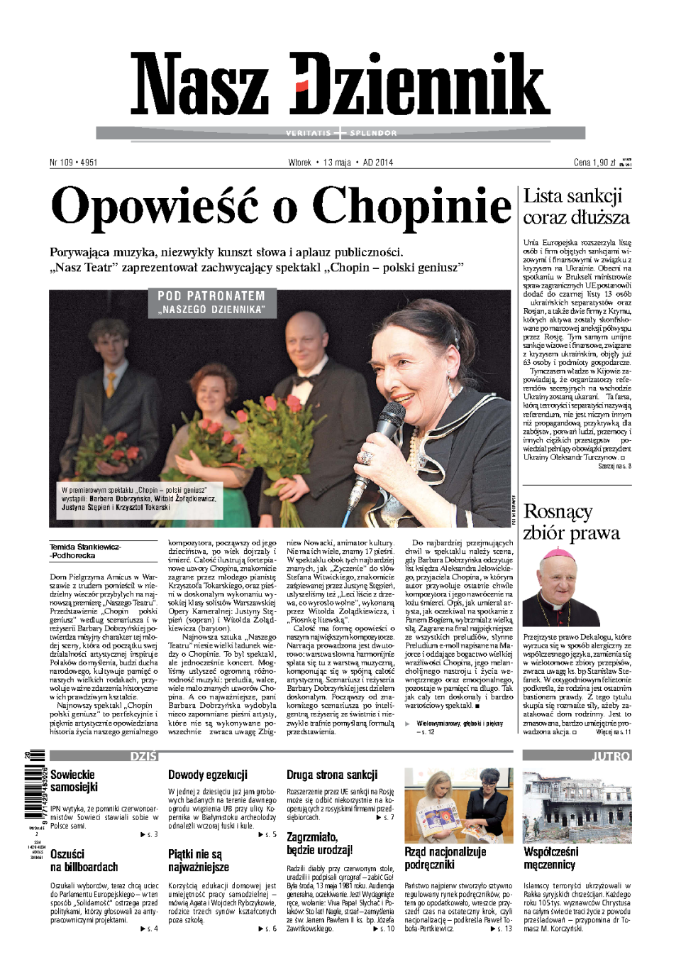 Nasz Dziennik z dnia 13.05.2014 wydanie PDF