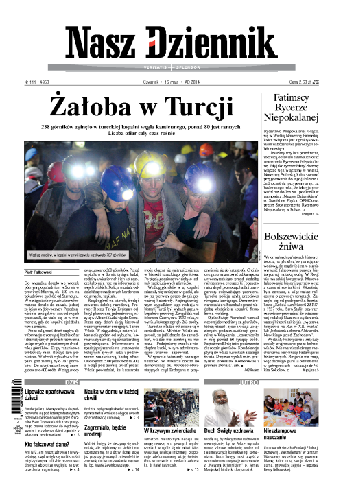 Nasz Dziennik z dnia 15.05.2014 wydanie PDF
