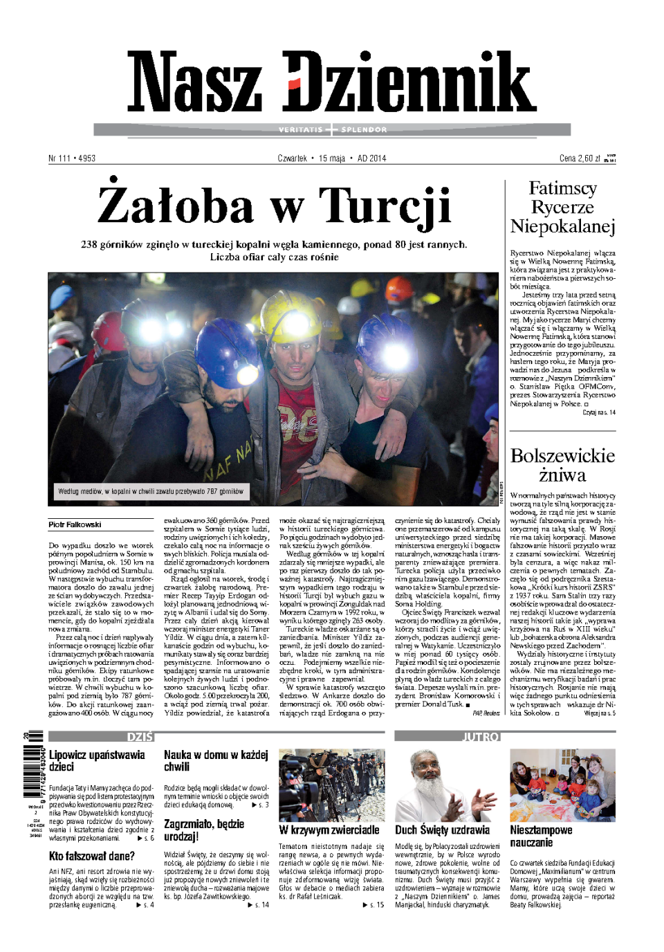 Nasz Dziennik z dnia 15.05.2014 wydanie PDF