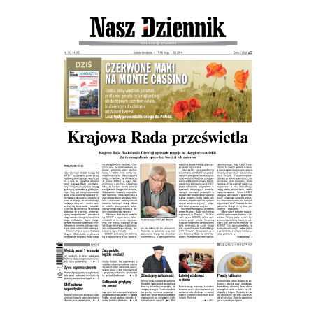 Nasz Dziennik z dnia 17.05.2014 wydanie PDF