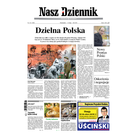 Nasz Dziennik z dnia 19.05.2014 wydanie PDF