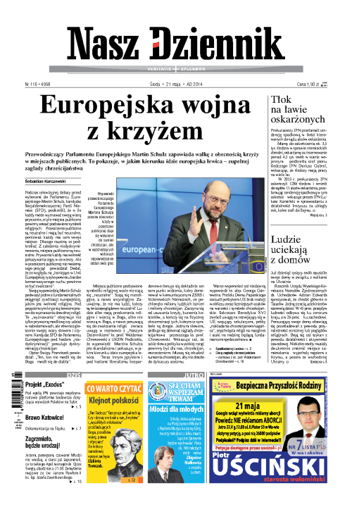 Nasz Dziennik z dnia 21.05.2014 wydanie PDF