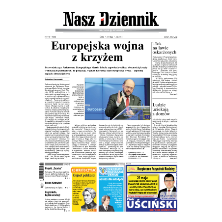 Nasz Dziennik z dnia 21.05.2014 wydanie PDF