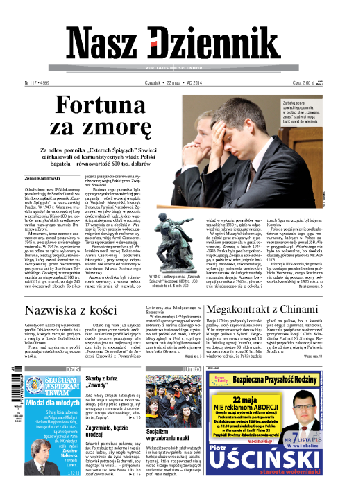 Nasz Dziennik z dnia 22.05.2014 wydanie PDF