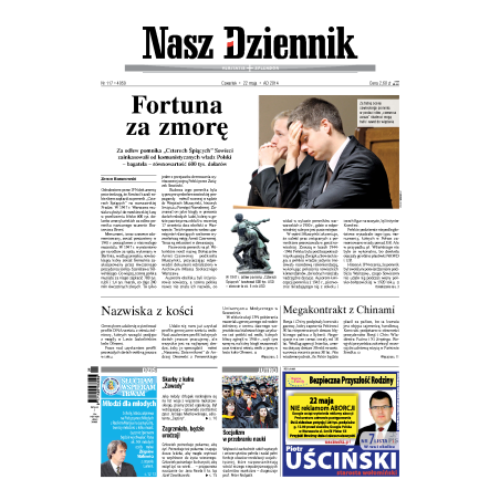 Nasz Dziennik z dnia 22.05.2014 wydanie PDF