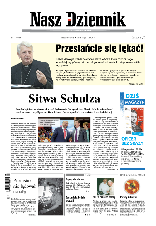 Nasz Dziennik z dnia 24.05.2014 wydanie PDF