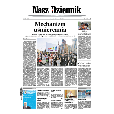 Nasz Dziennik z dnia 29.05.2014 wydanie PDF