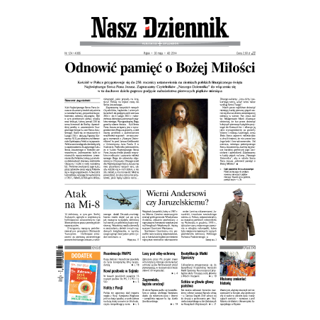 Nasz Dziennik z dnia 30.05.2014 wydanie PDF