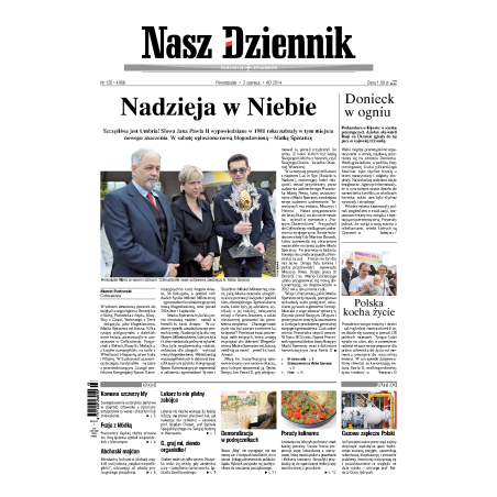 Nasz Dziennik z dnia 02.06.2014 wydanie PDF