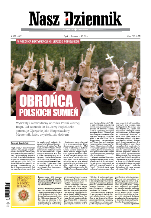 Nasz Dziennik z dnia 06.06.2014 wydanie PDF