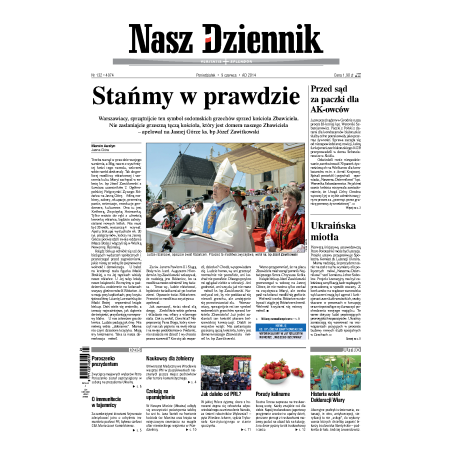 Nasz Dziennik z dnia 09.06.2014 wydanie PDF