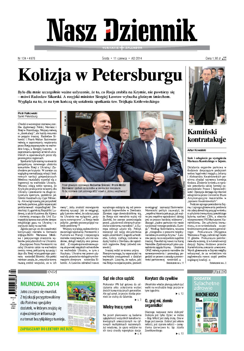 Nasz Dziennik z dnia 11.06.2014 wydanie PDF