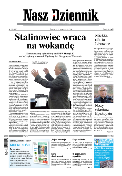 Nasz Dziennik z dnia 12.06.2014 wydanie PDF