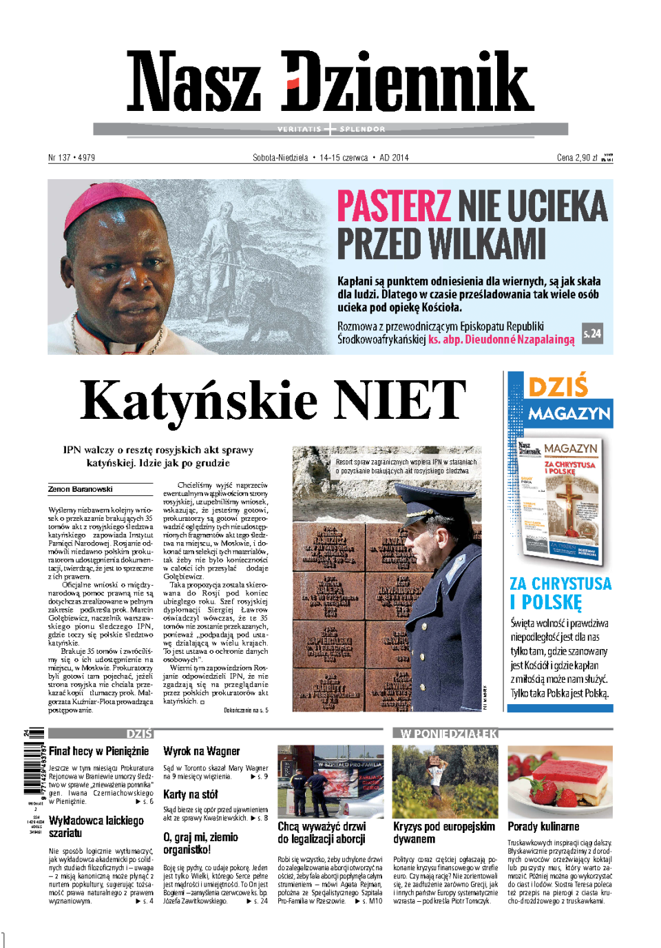 Nasz Dziennik z dnia 14.06.2014 wydanie PDF
