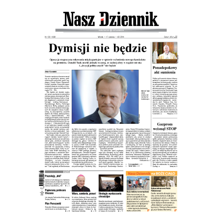 Nasz Dziennik z dnia 17.06.2014 wydanie PDF